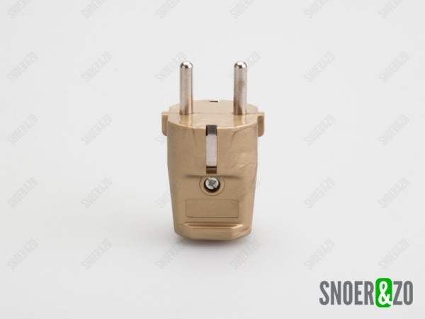 Stekker goud hoog met randaarde