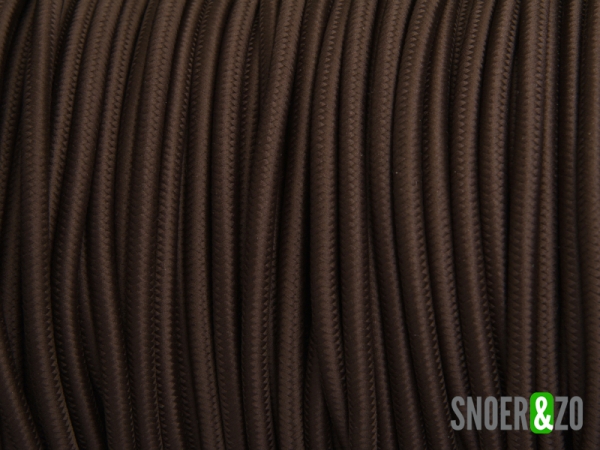 Donker bruin strijkijzersnoer