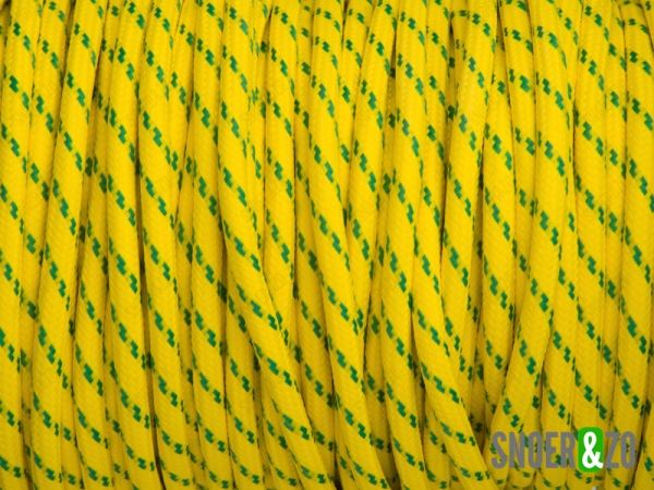 Geel-groen strijkijzersnoer flex