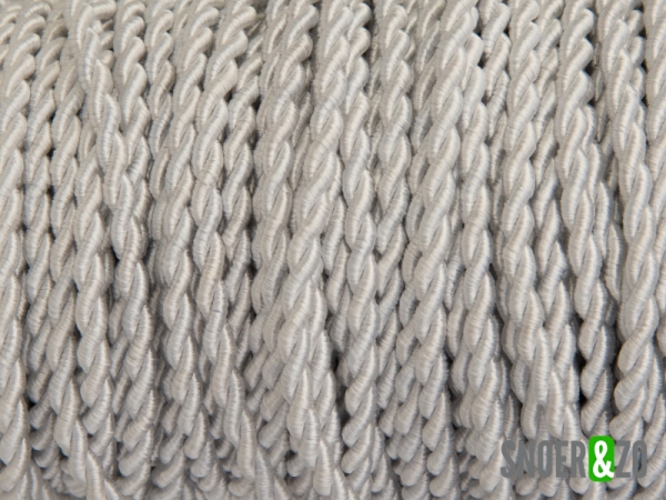 Gedraaid stofsnoer wit