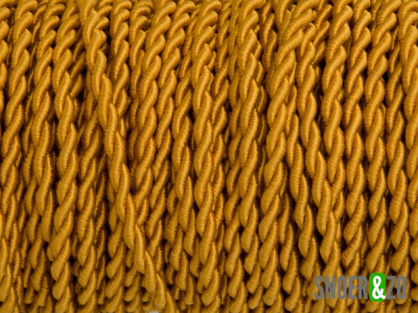 Gedraaid stofsnoer goud