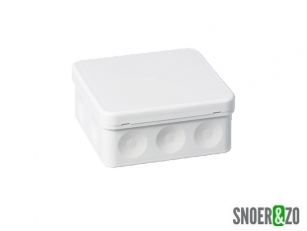 Kabeldoos wit IP55 100x100x46mm