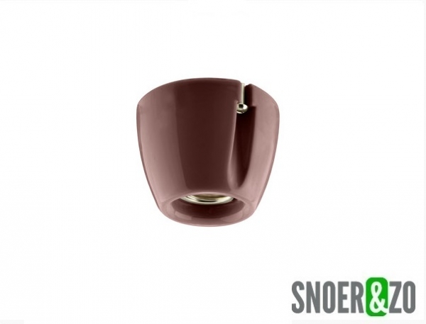 Ifö Electric Basic plafondlamp porselein bruin E27