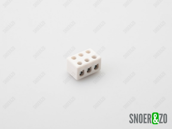 Kroonsteen porselein 3 polig