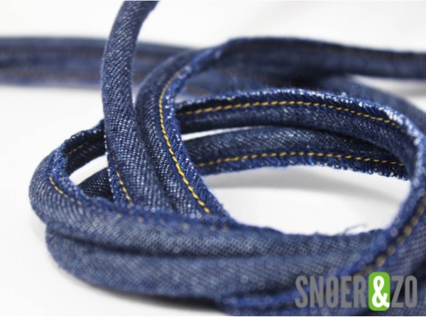 Jeans-spijkerstof strijkijzersnoer (2 meter)