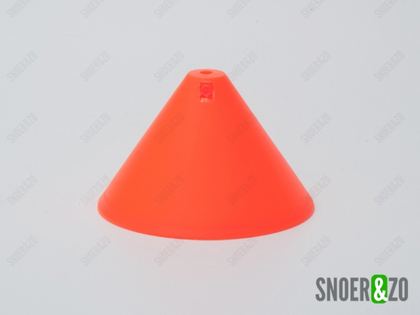 Plafondkap kunststof oranje met trekontlaster