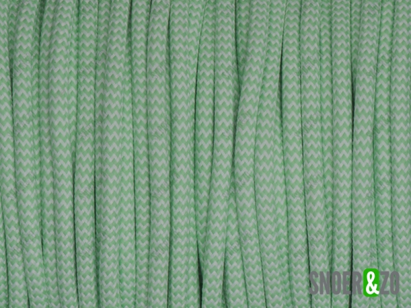 Mintgroen-wit strijkijzersnoer