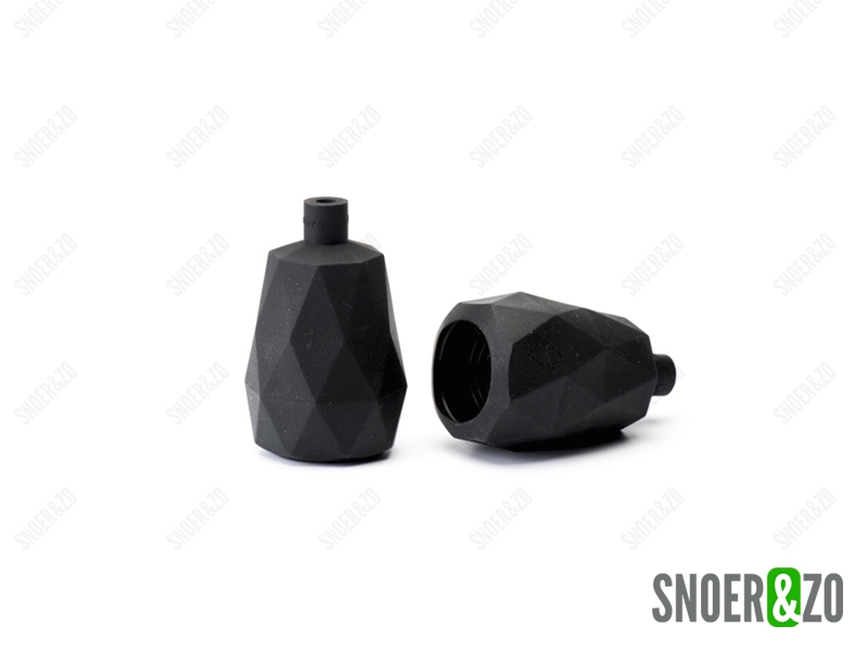 Fittinghuls facet E27 zwart ( incl. fitting )