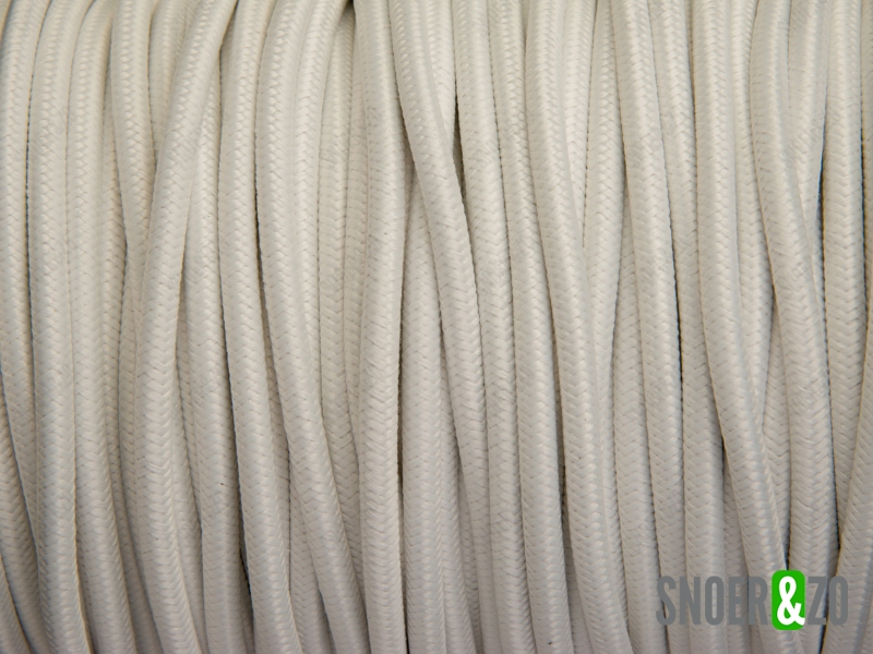 Wit strijkijzersnoer - 3 aderig