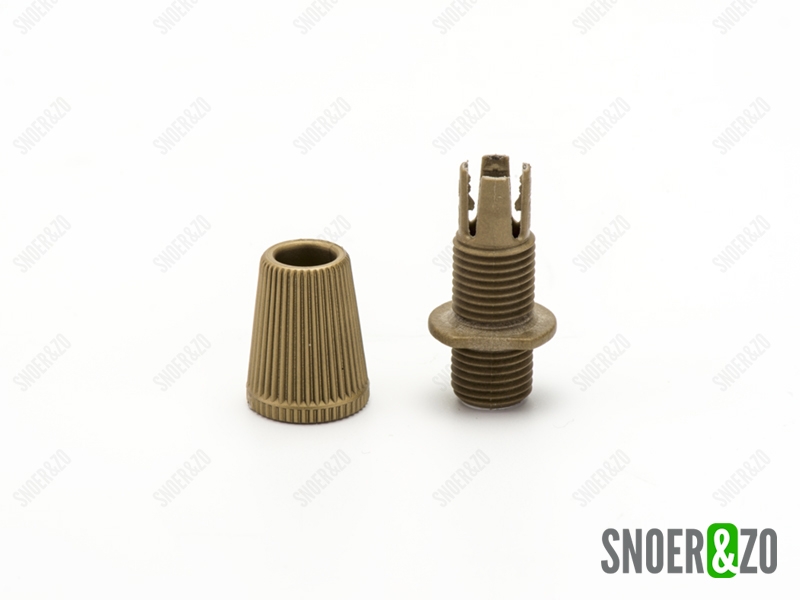 Trekontlaster goud 2-delig