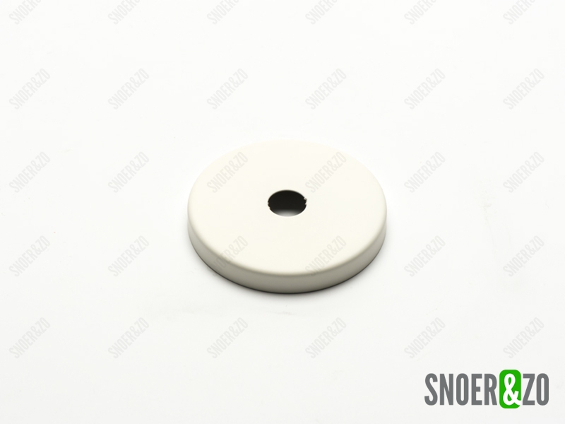 Afdekplaat wit cilinder 5cm