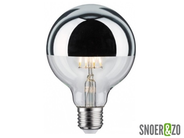 Calex LED filament globe 95mm 4.0W E27 kopspiegel dimbaar