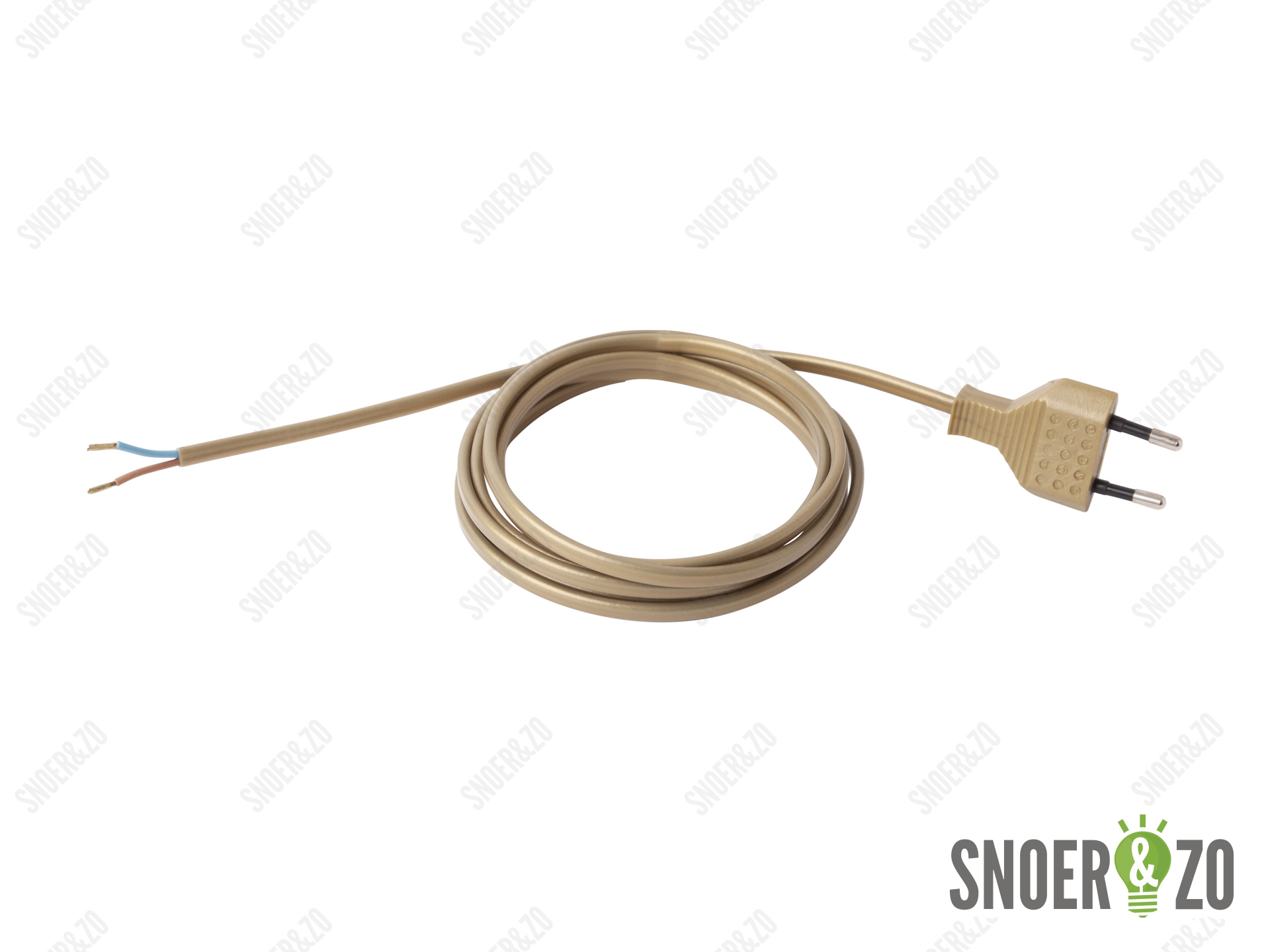 Aansluitsnoer goud 1,5 meter