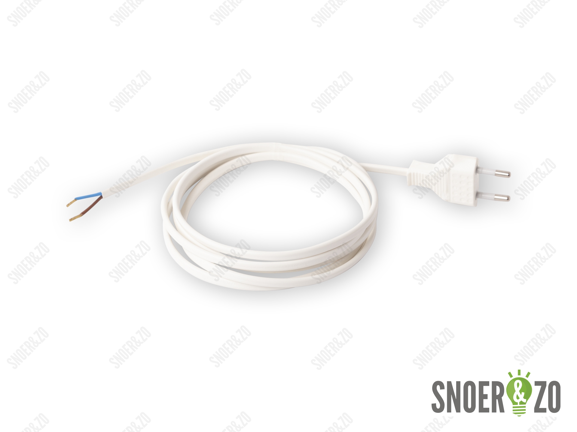 Aansluitsnoer wit 3,5 meter