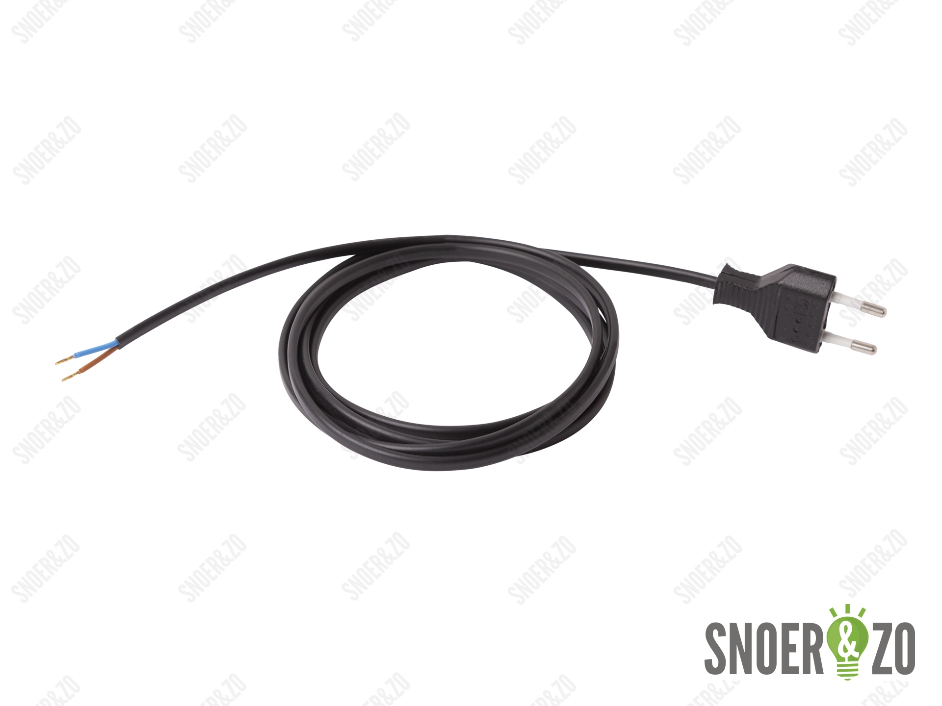 Aansluitsnoer zwart 3,5 meter