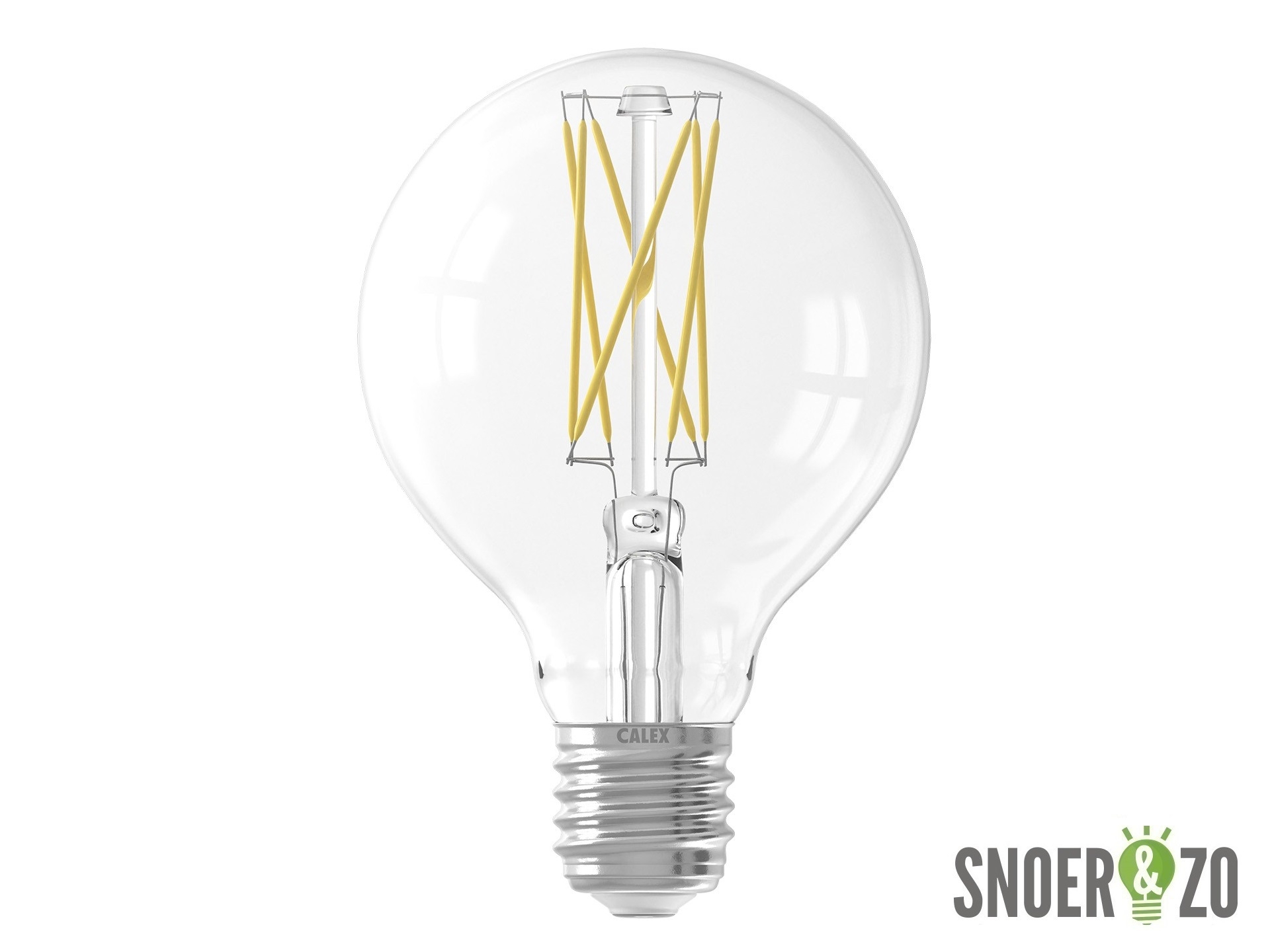 Calex LED filament globe 80mm 4W E27 helder dimbaar