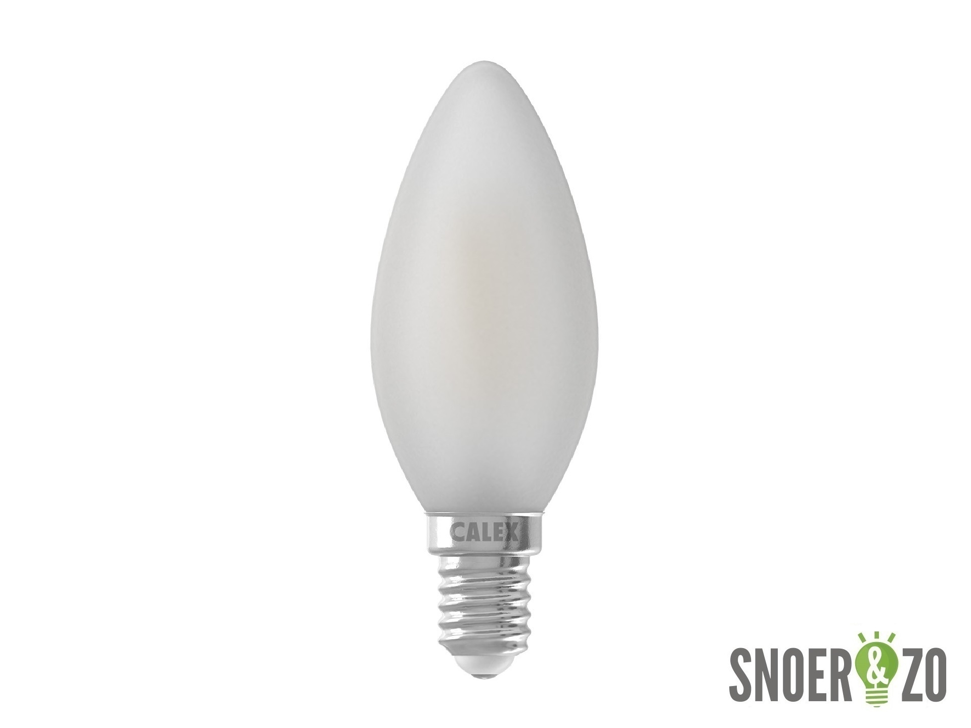 Calex LED filament kaars 3.5W E14 frosted dimbaar