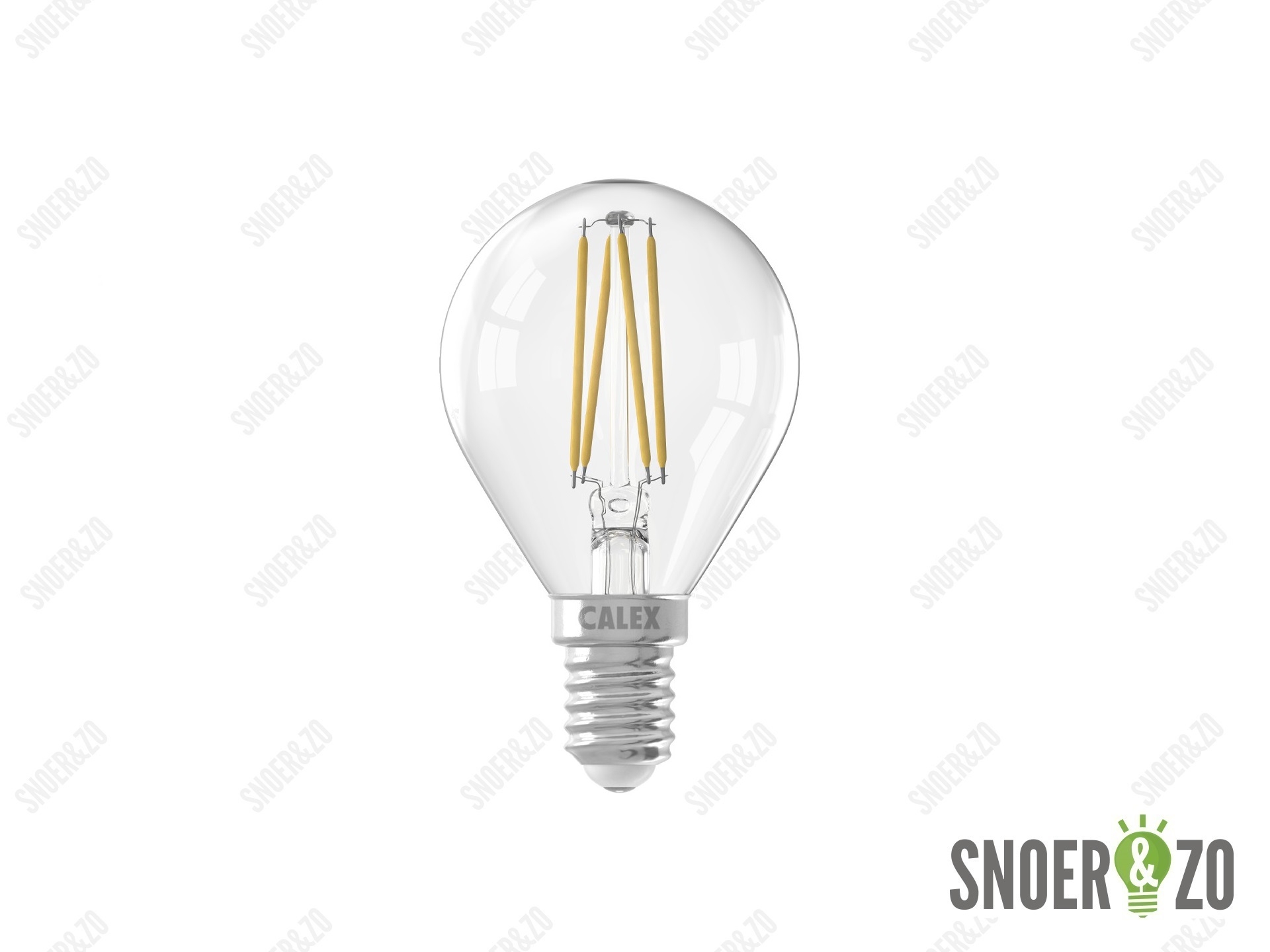 Calex LED filament kogel 4.5W E14 helder dimbaar