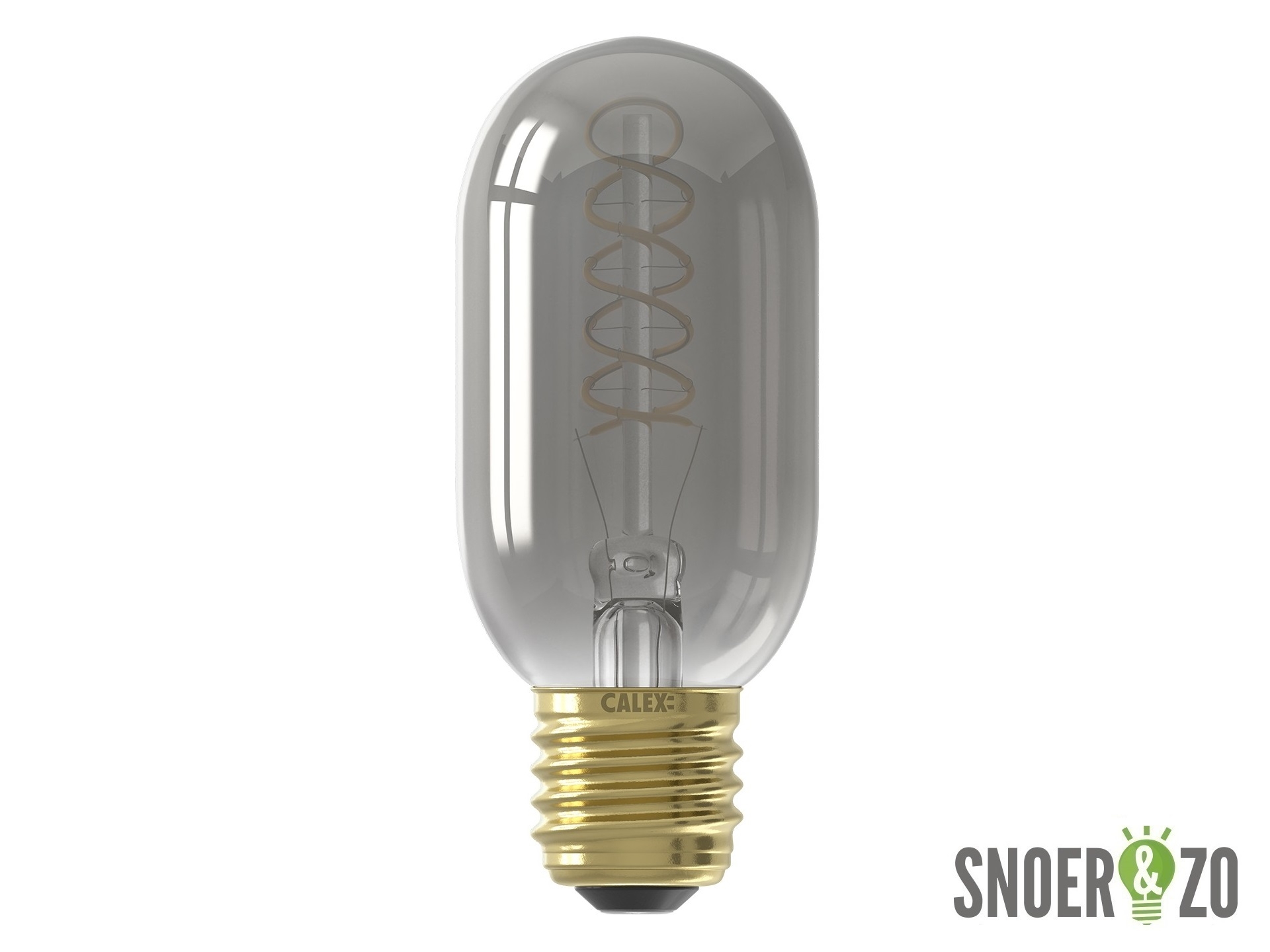 Calex LED flex filament T45x110mm buislamp 4W E27 titanium dimbaar