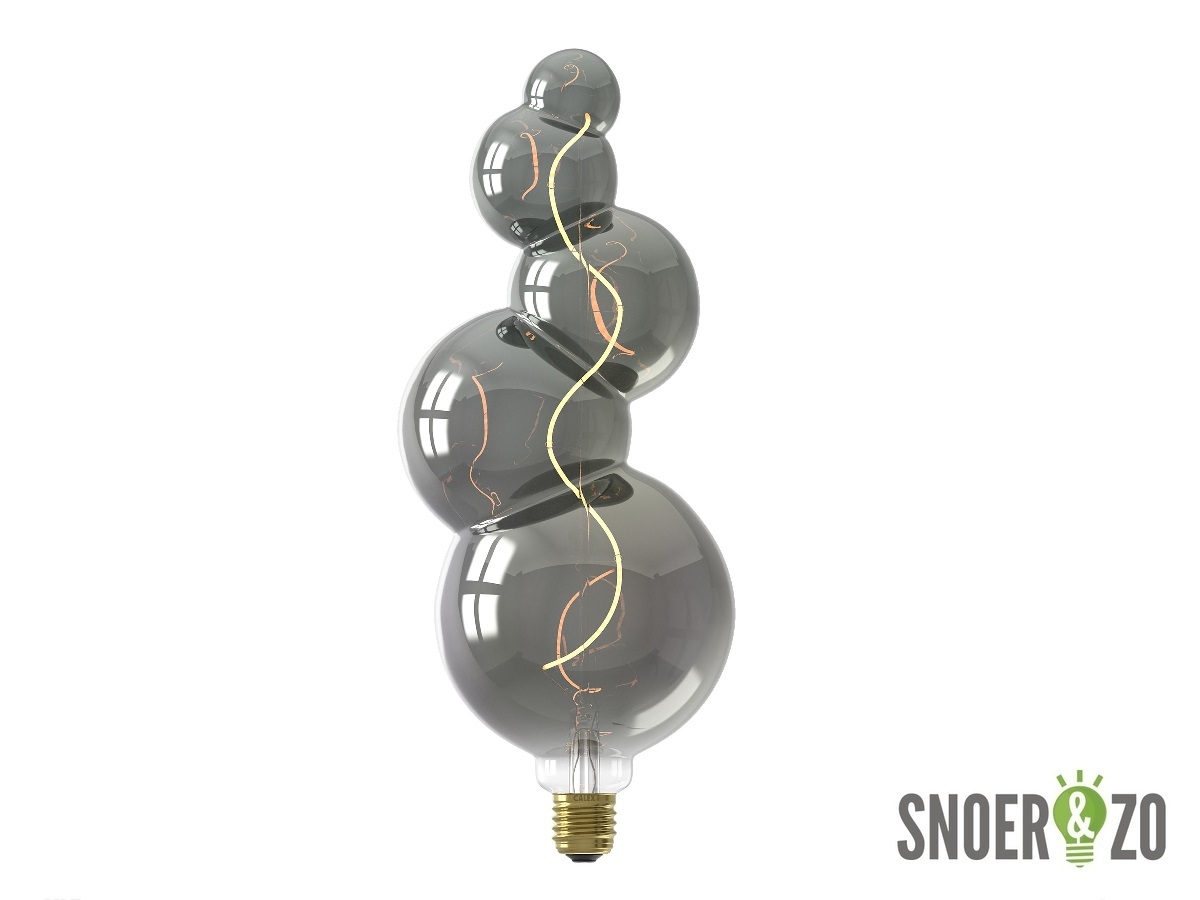 Calex XXL Alicante LED lamp 4W E27 titanium dimbaar