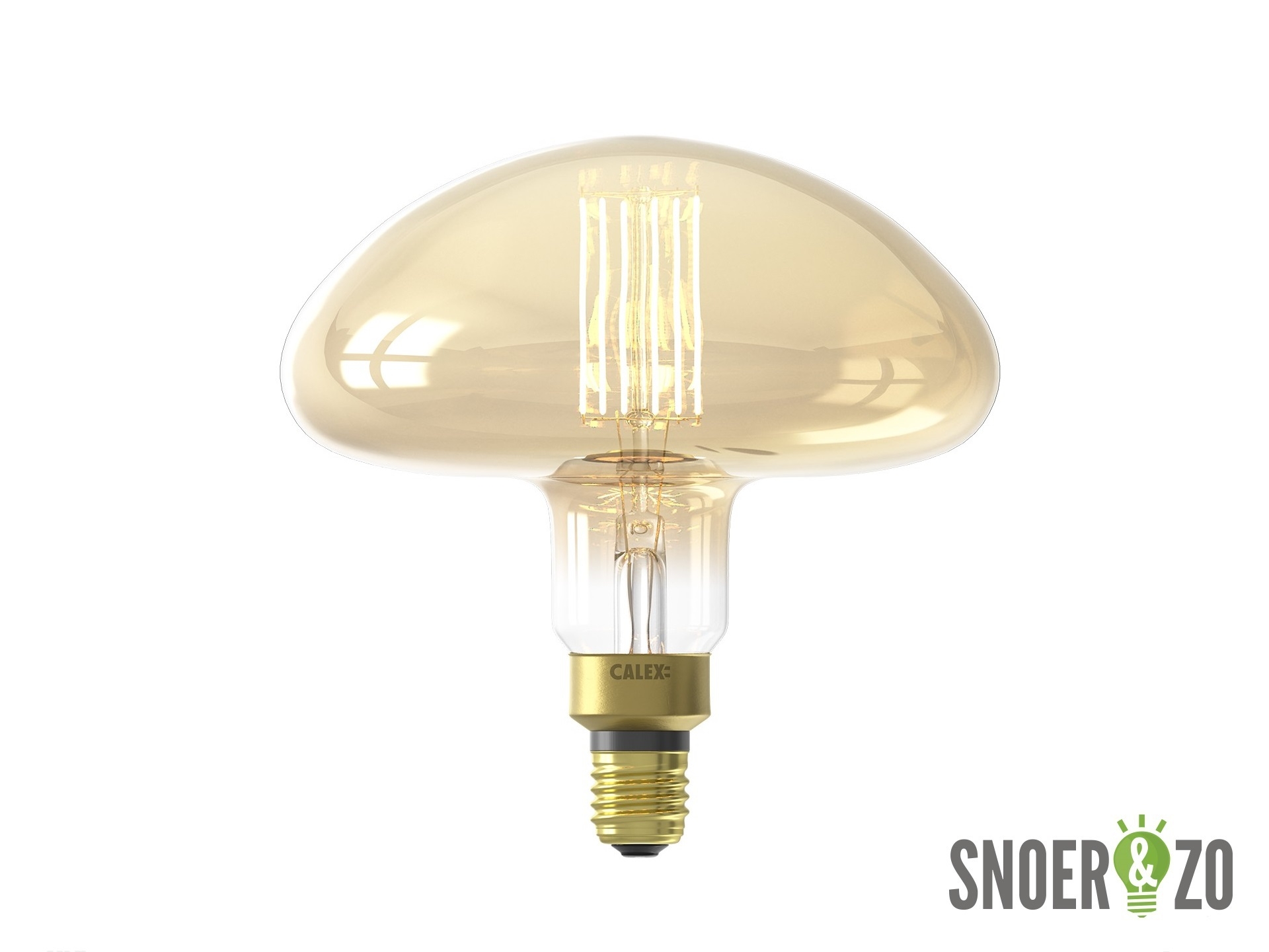 Calex XXL Calgary LED lamp 6W E27 goud dimbaar