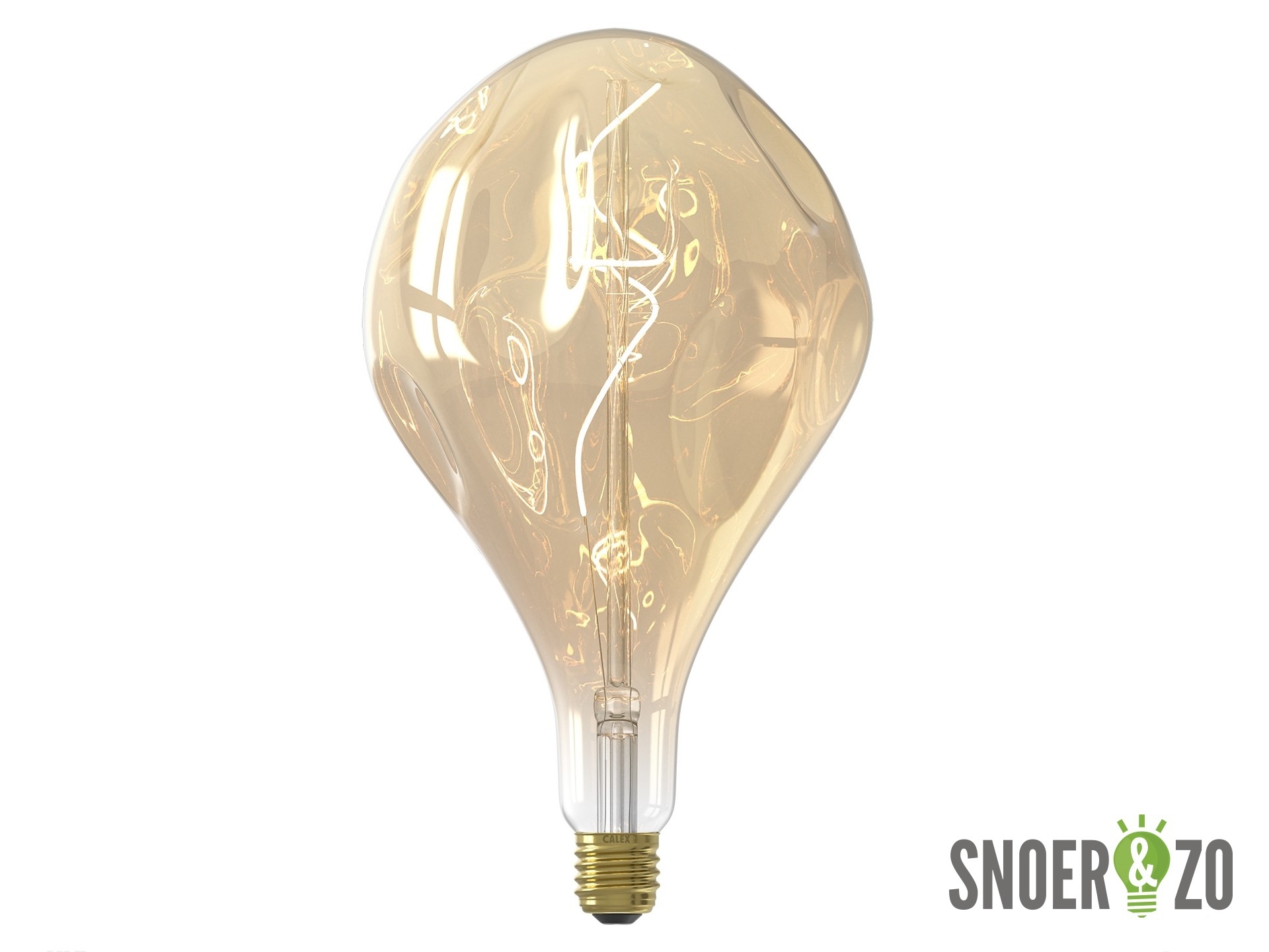 Calex XXL Organic EVO LED lamp 6W E27 goud dimbaar