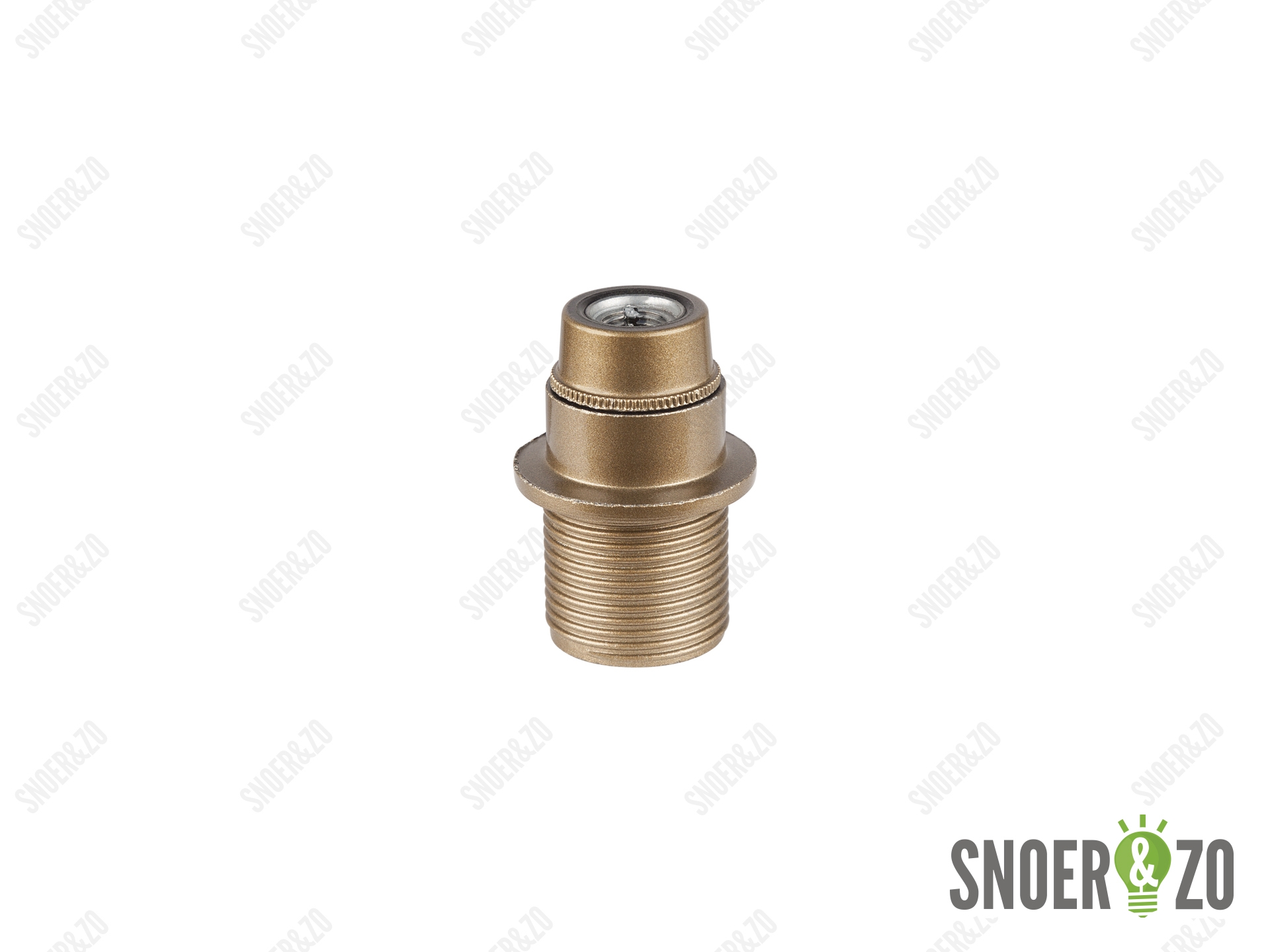 Fitting E14 goud verhoogd