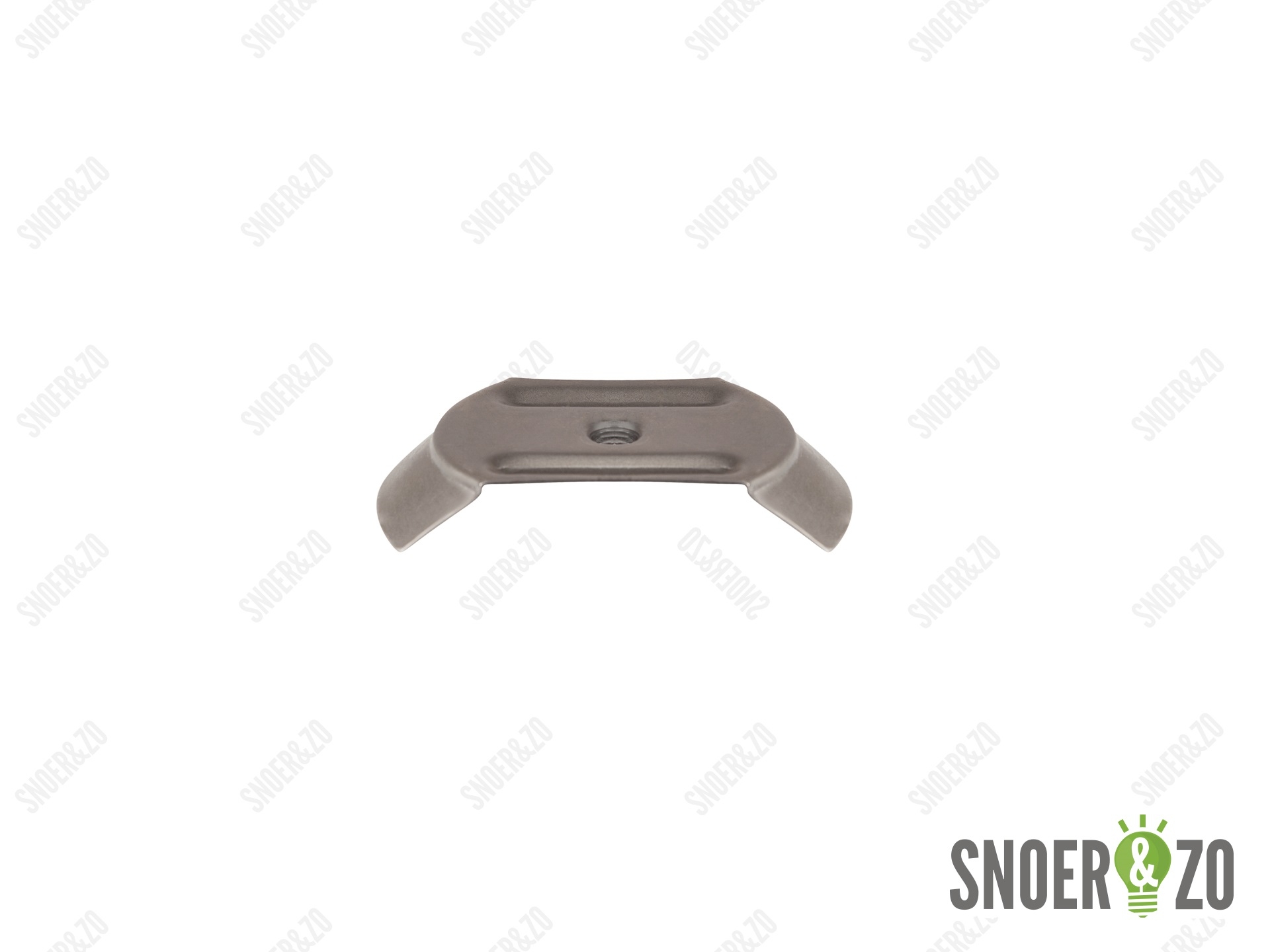 Glasdrager metaal 6 cm