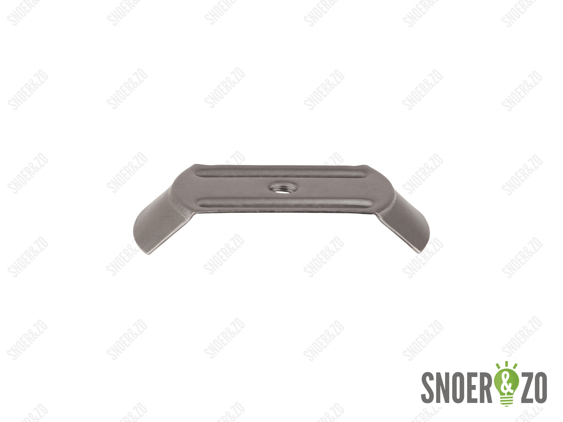 Glasdrager metaal 8 cm