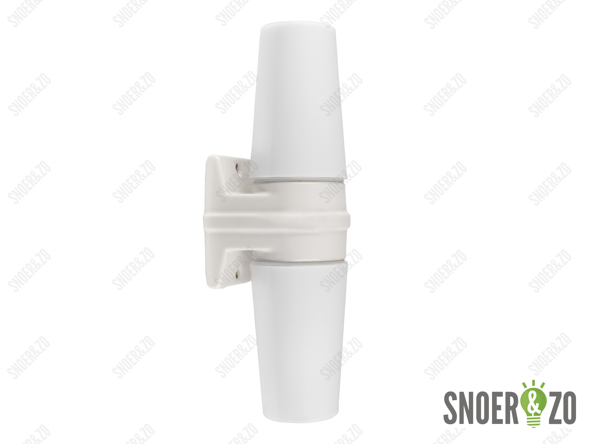 Ifö Electric Bernadotte wandlamp dubbel wit