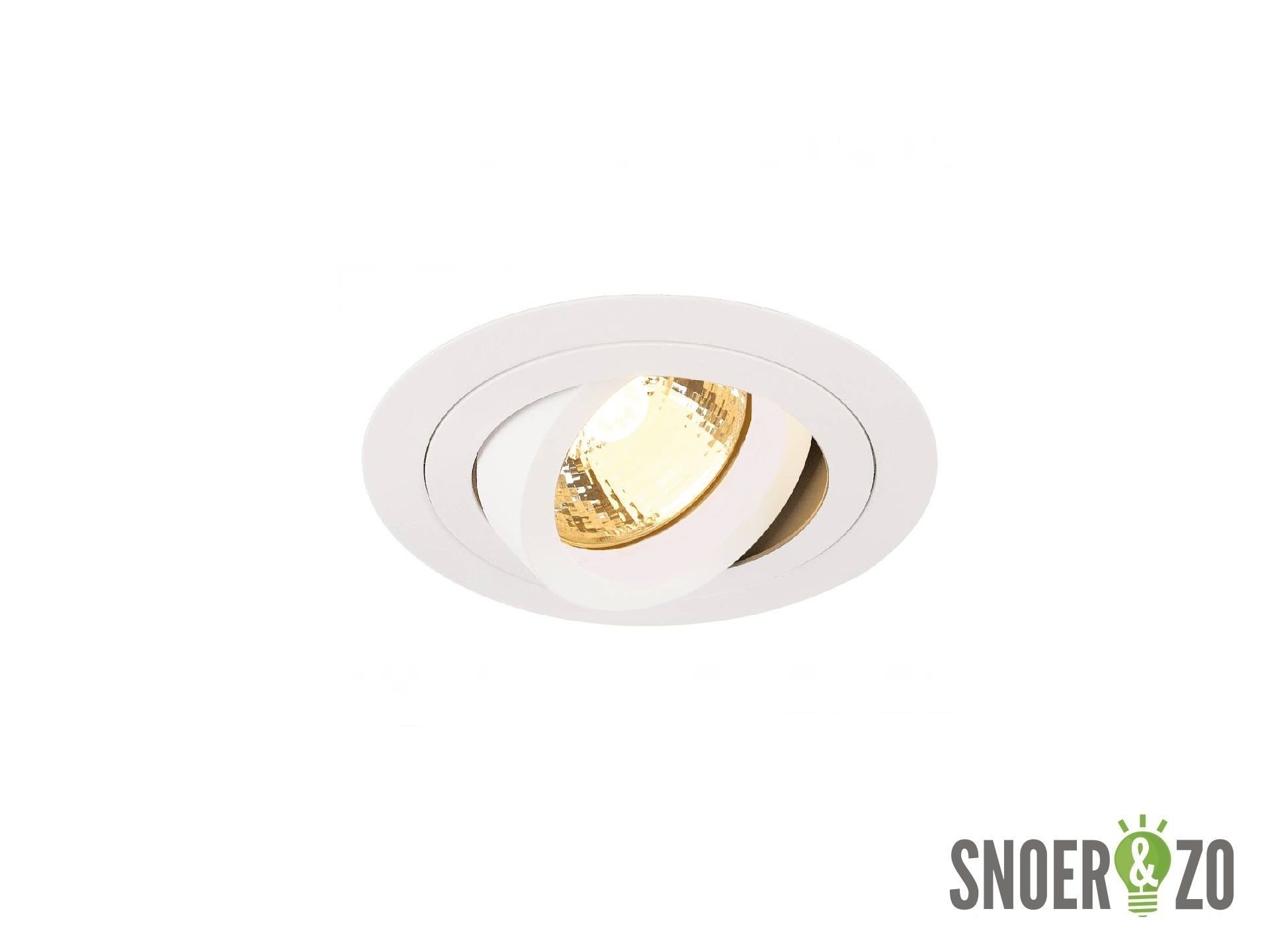 Onok inbouwspot 191/1 wit rond