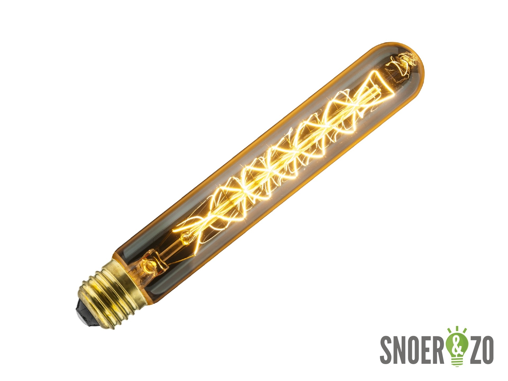 Kooldraad buislamp colorenta 185 mm  goud 40W E27