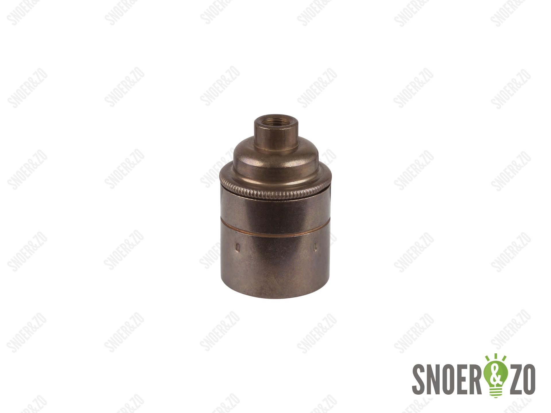 Metalen fitting E27 industrial Engels messing