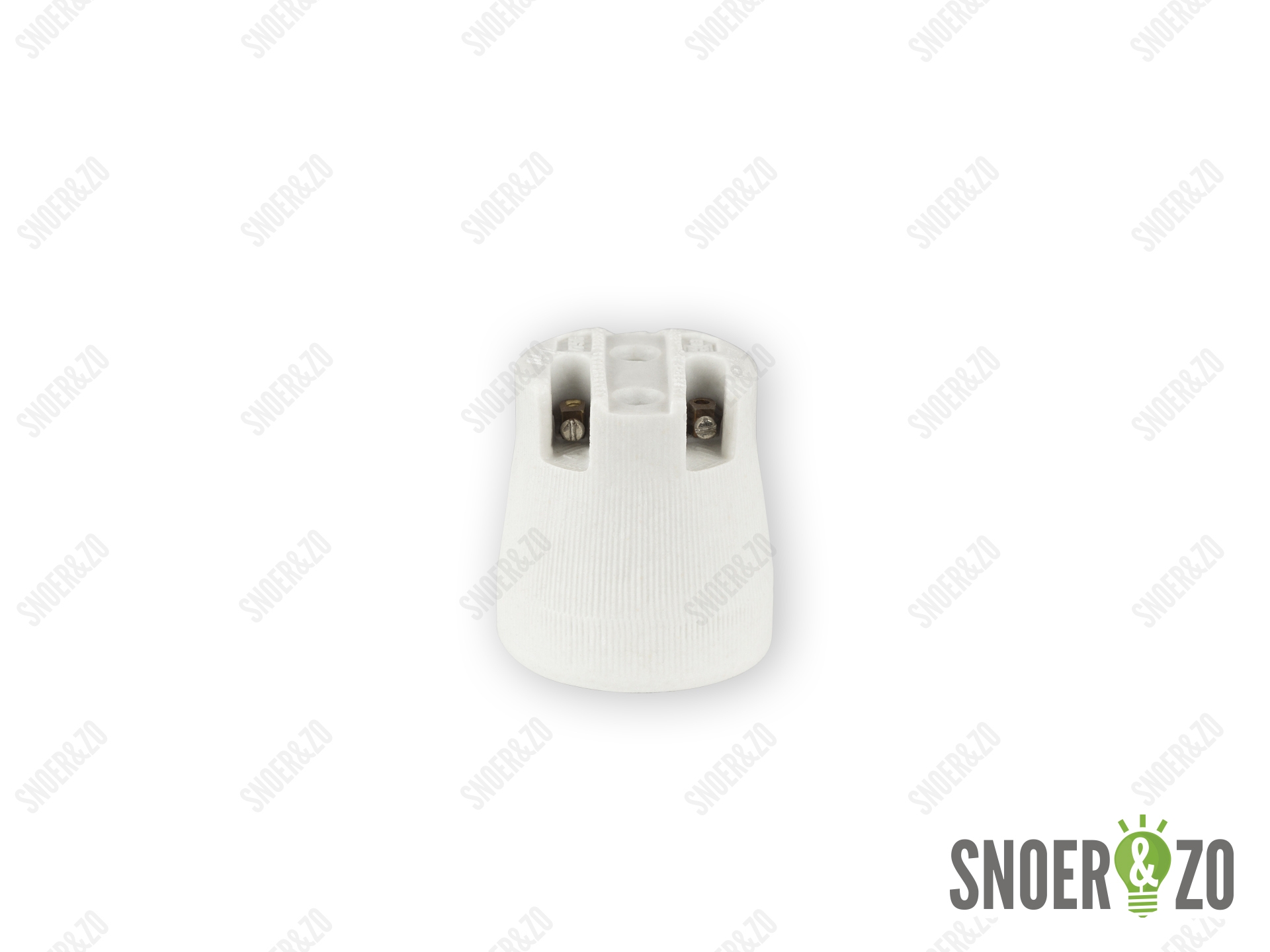 Porselein fitting E27 schroefbaar
