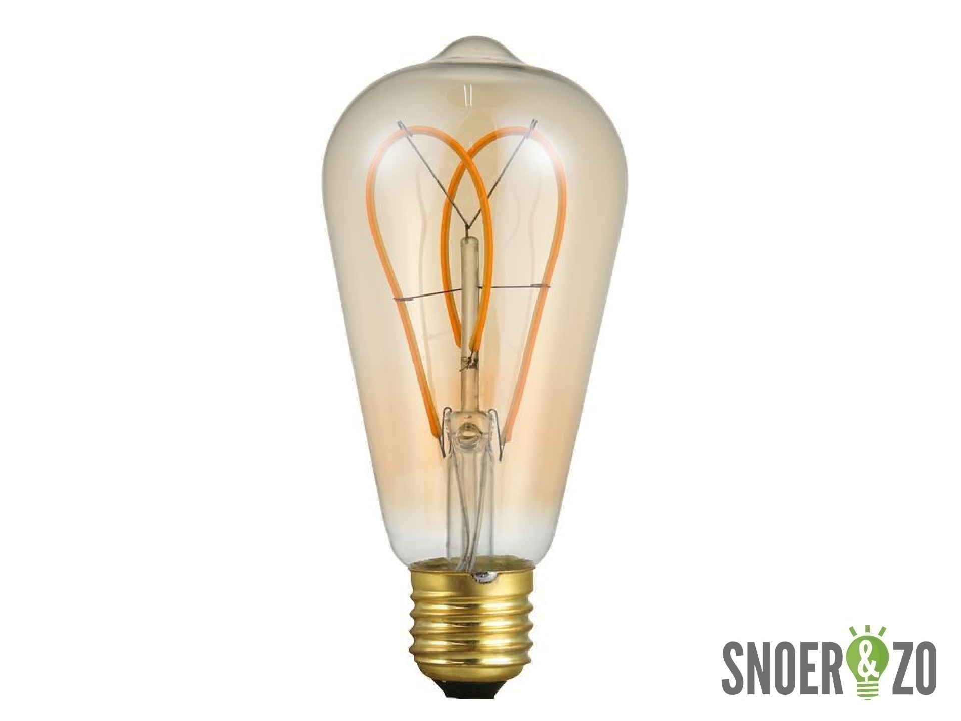 Segula LED curved ST64 4W E27 goud dimbaar