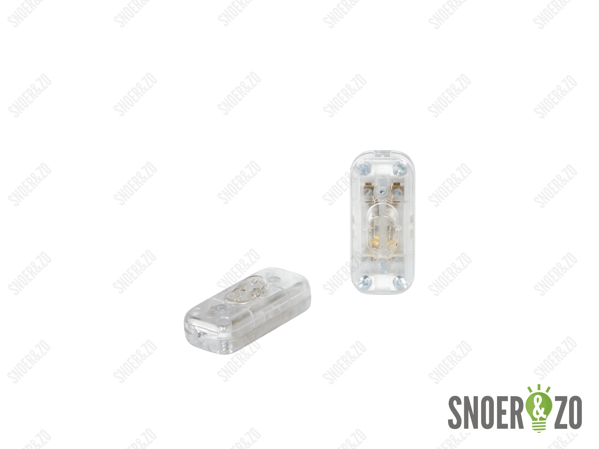 Snoerschakelaar transparant