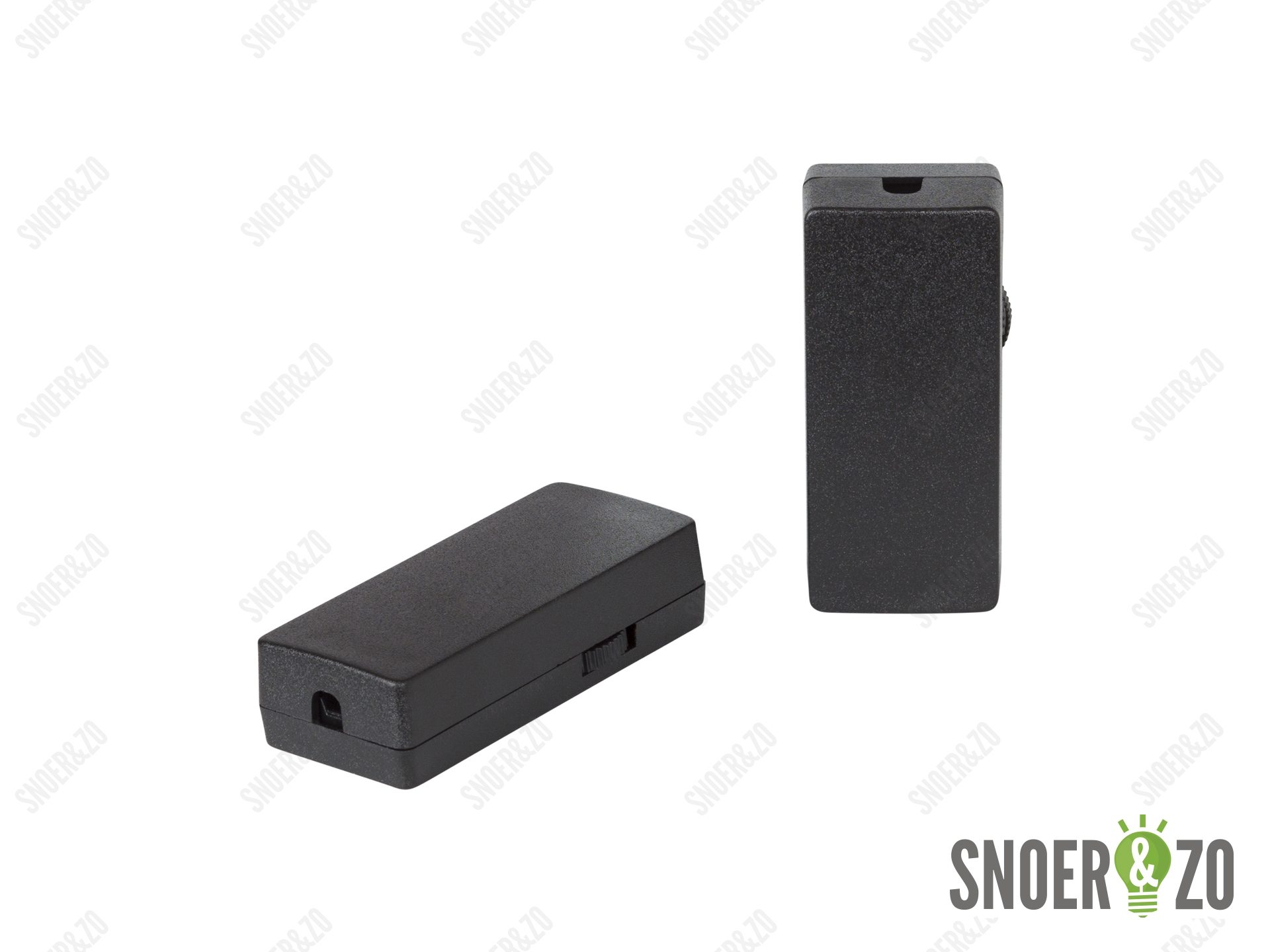Tradim snoerdimmer zwart 20W-250W