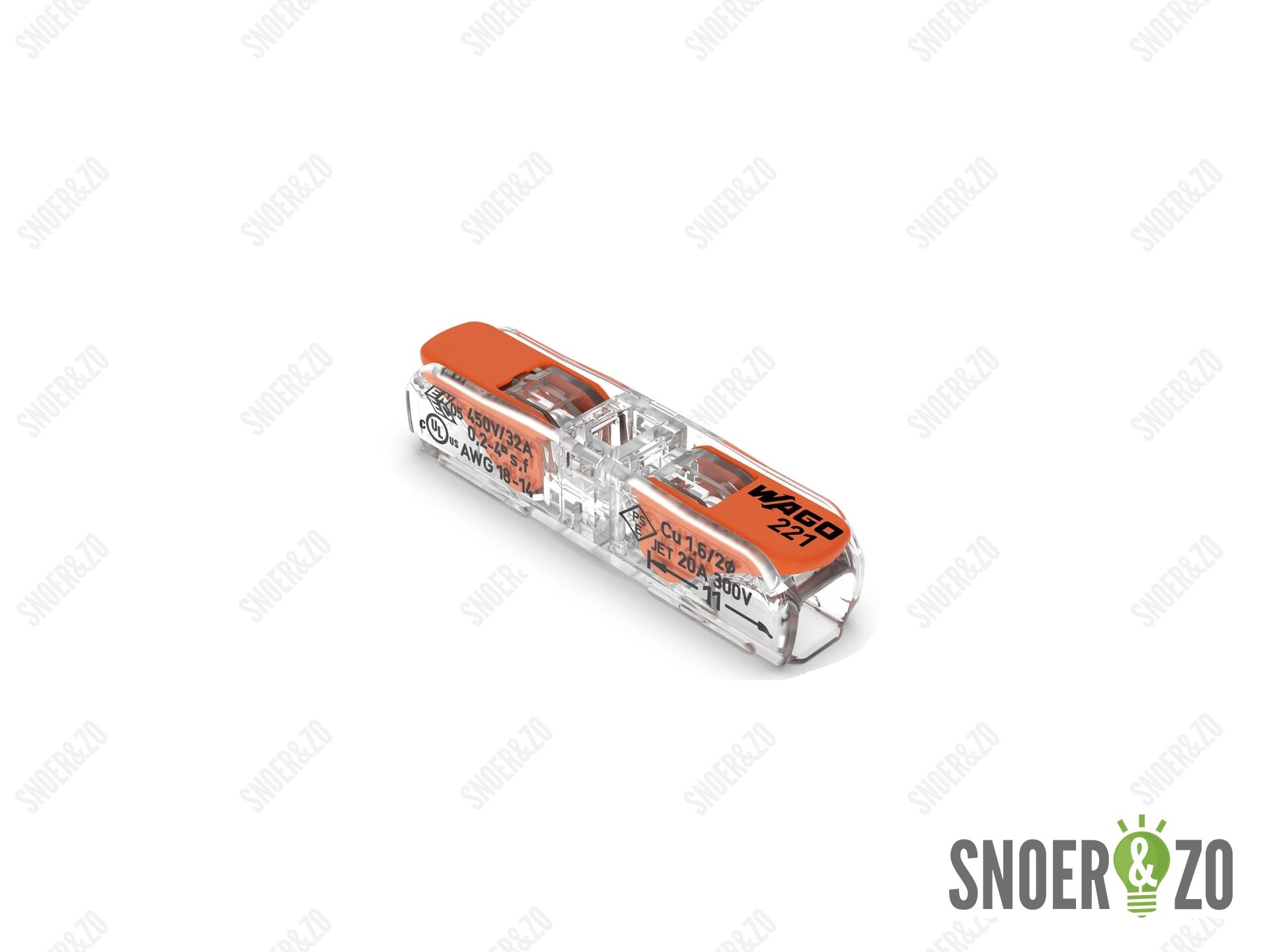 Wago doorverbindingsklem